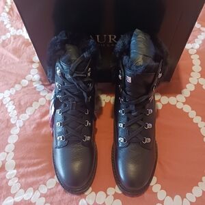 Ralph Lauren Lanescot Lace-up Boots